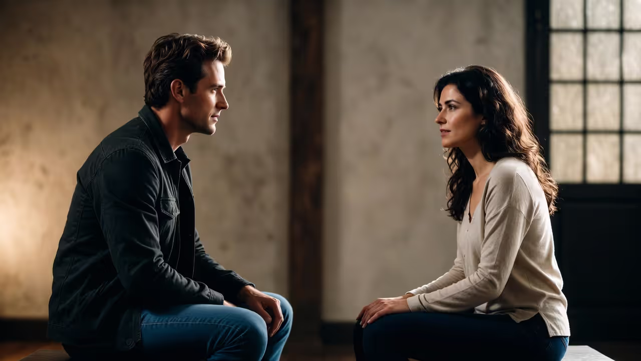 A conscious conversation between partners to restore intimacy